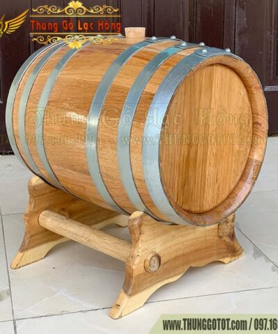 THÙNG RƯỢU GỖ SỒI 20 LÍT