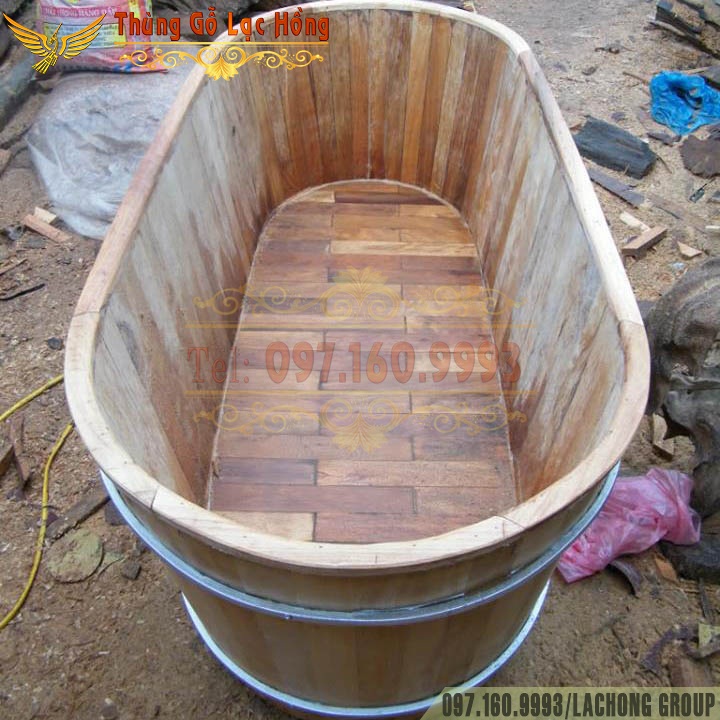 th&ugrave;ng gỗ ngọc am tắm thuốc bắc