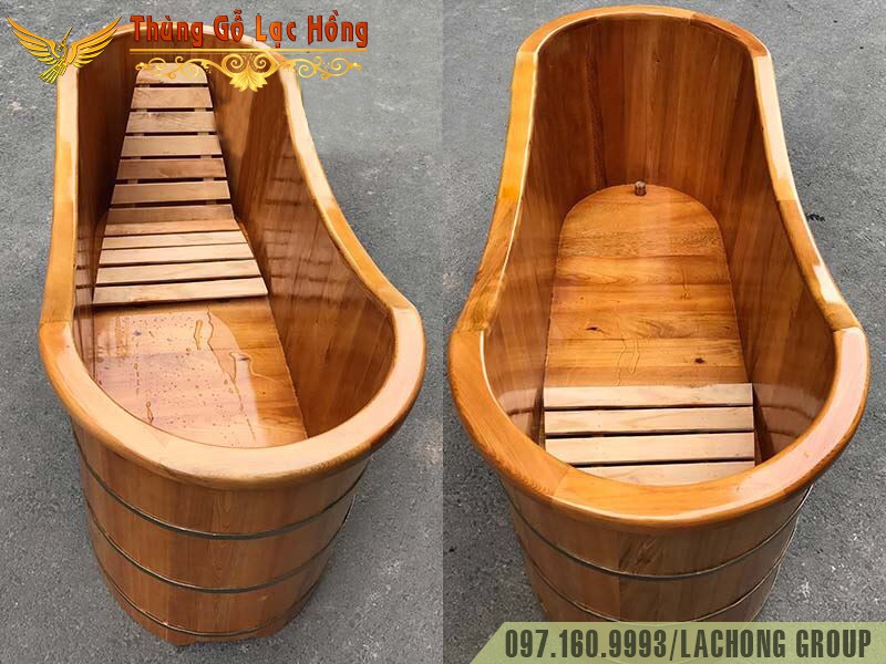 th&ugrave;ng tắm gỗ pơ mu