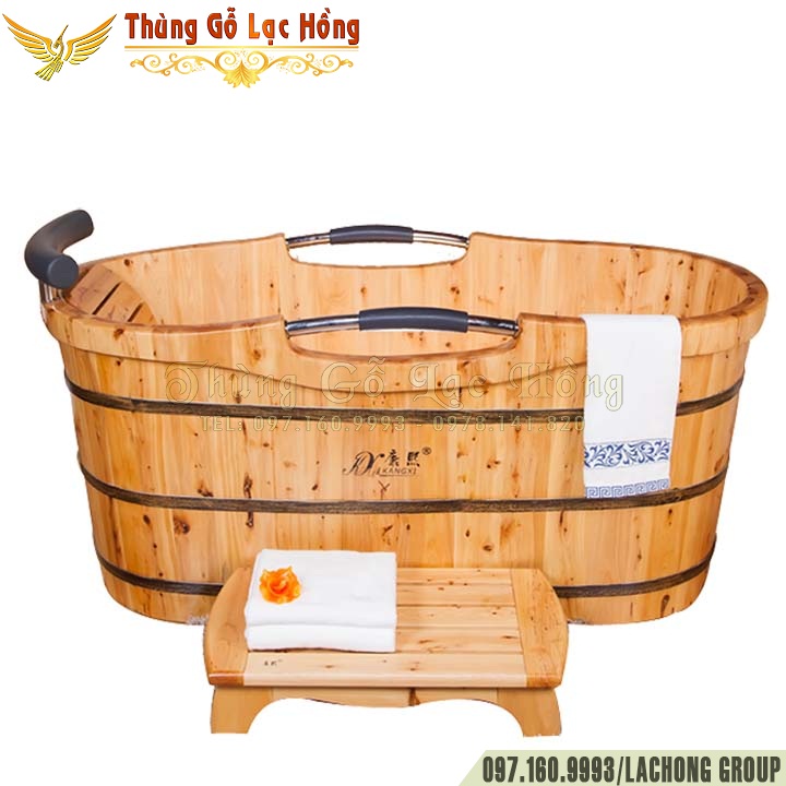 bồn tắm gỗ b&aacute;ch hương