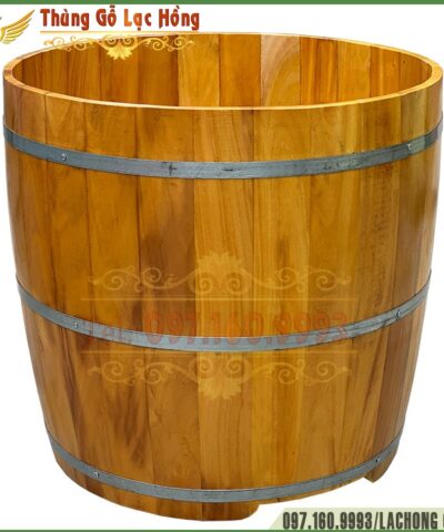 BỒN TẮM BẰNG GỖ LÕI MÍT