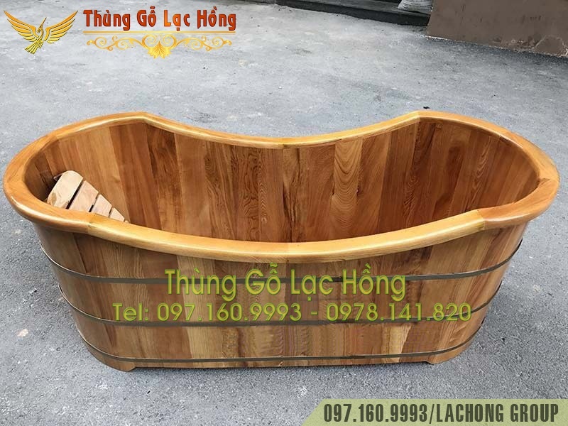 bồn tắm gỗ cao cấp 1