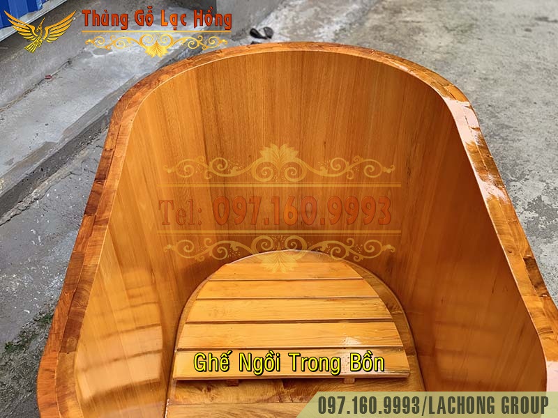 th&ugrave;ng gỗ tắm ng&acirc;m