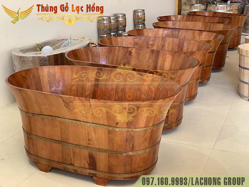 th&ugrave;ng gỗ tắm thuốc bắc