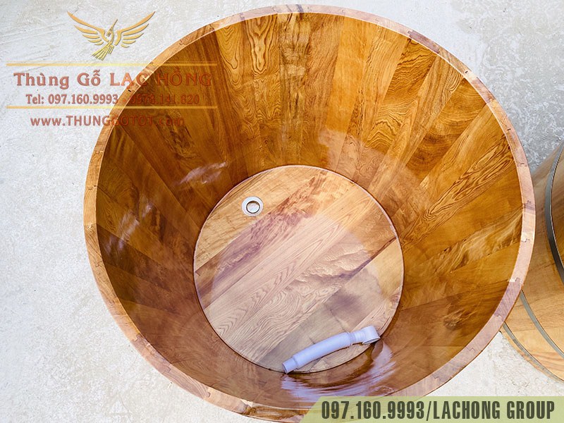 bồn tắm gỗ spa