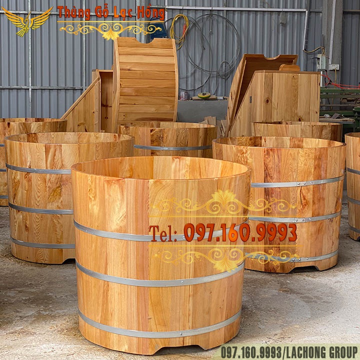 gi&aacute; tiền bồn tắm gỗ