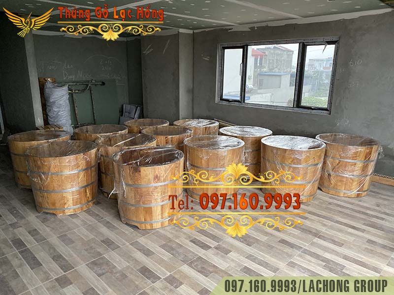 bồn tắm gỗ tại Nam Định