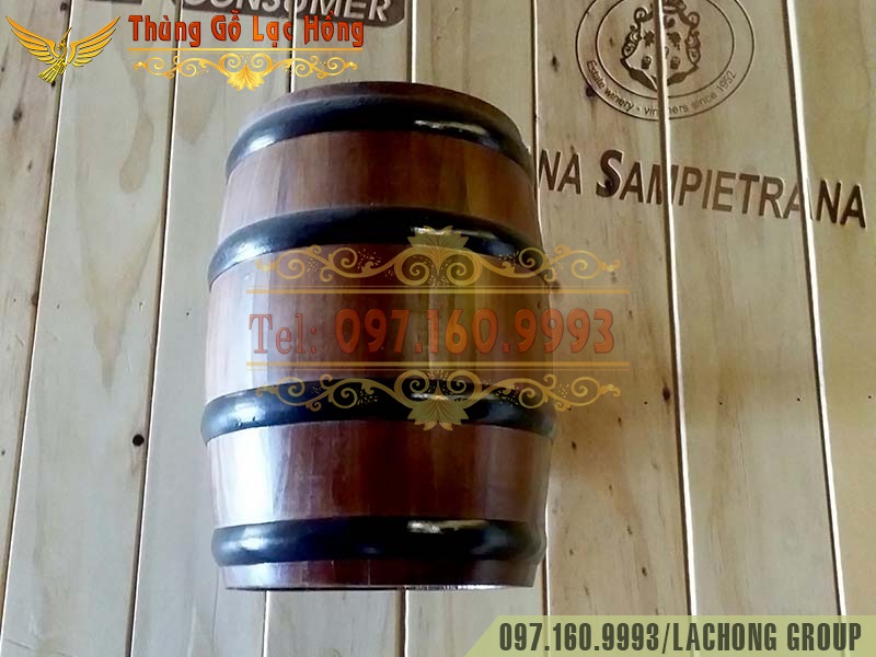 hộp đèn hình trống rượu