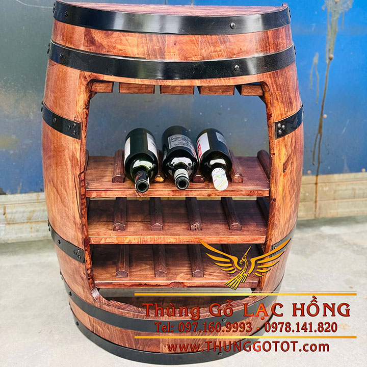 th&ugrave;ng gỗ sồi