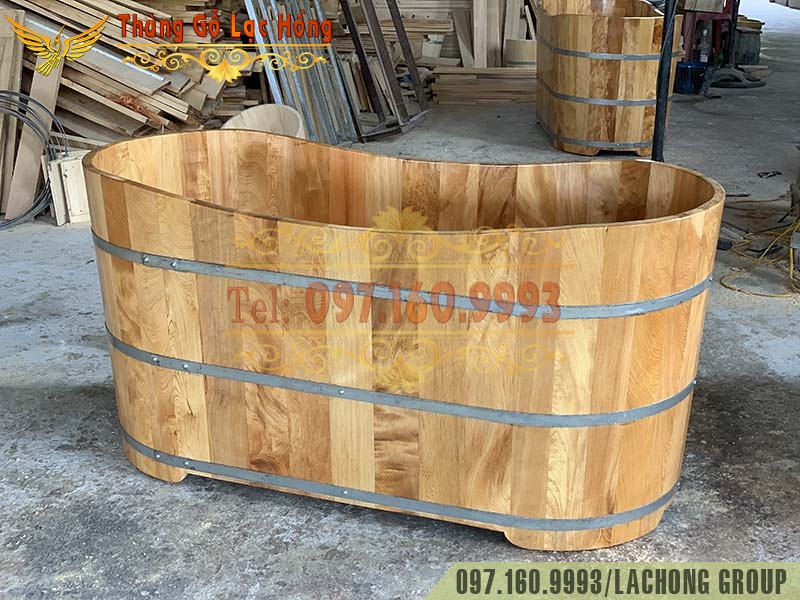 th&ugrave;ng tắm gỗ gi&aacute; rẻ