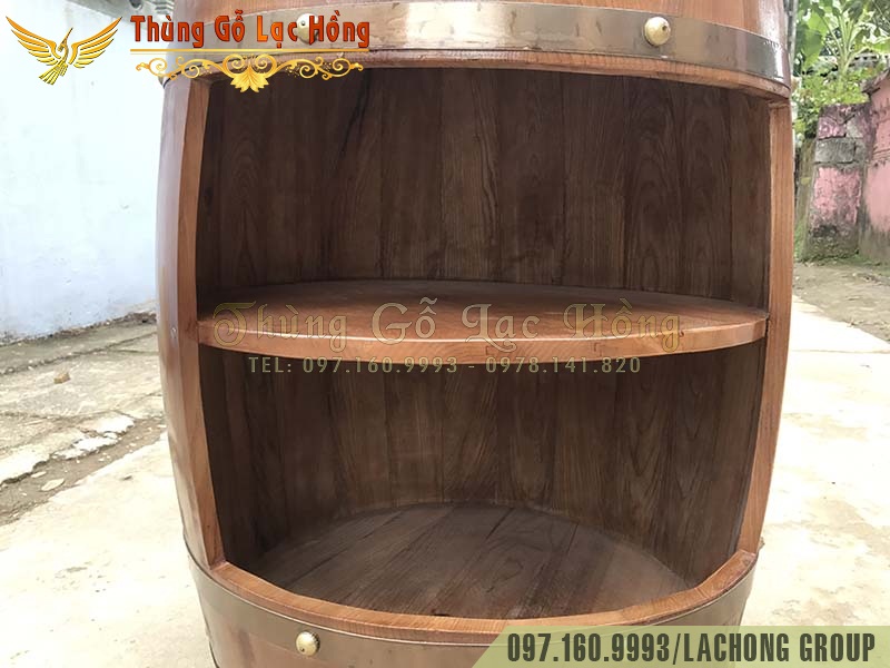 th&ugrave;ng gỗ rượu nga