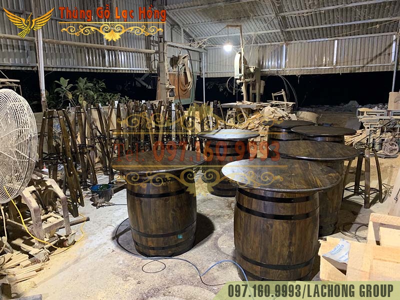 th&ugrave;ng gỗ rượu vang H&agrave; Nam