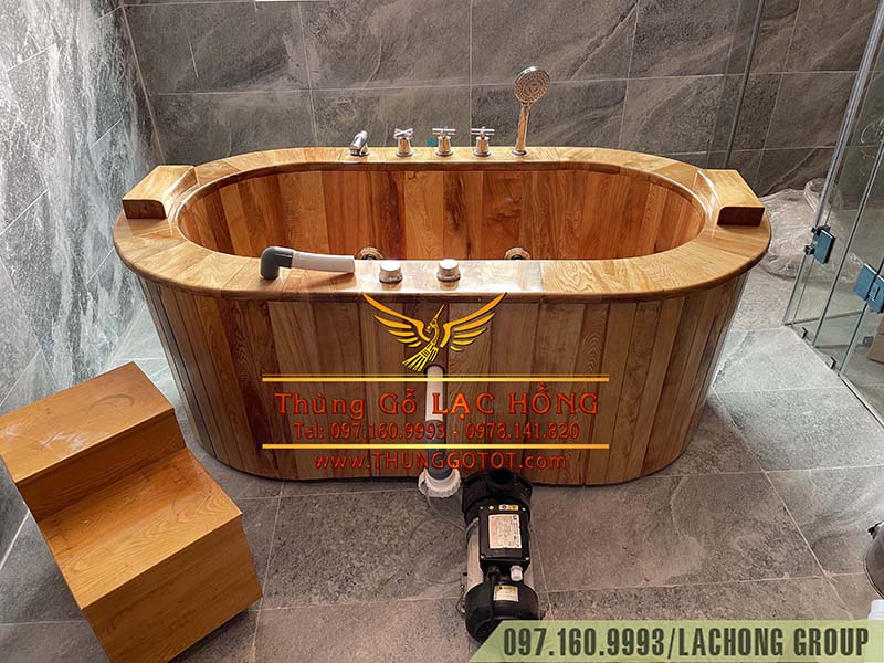b&aacute;n bồn tắm gỗ tại hải ph&ograve;ng