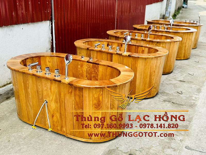 b&aacute;n bồn tắm gỗ