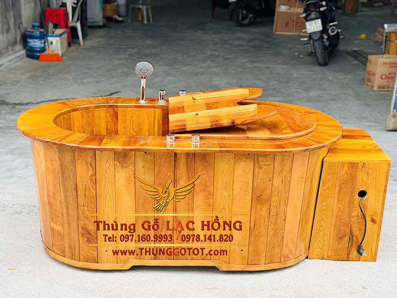 gi&aacute; tiền bồn tắm gỗ