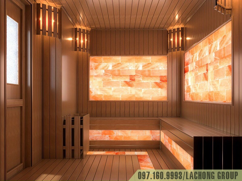 thiết kế x&ocirc;ng hơi kh&ocirc; cho spa