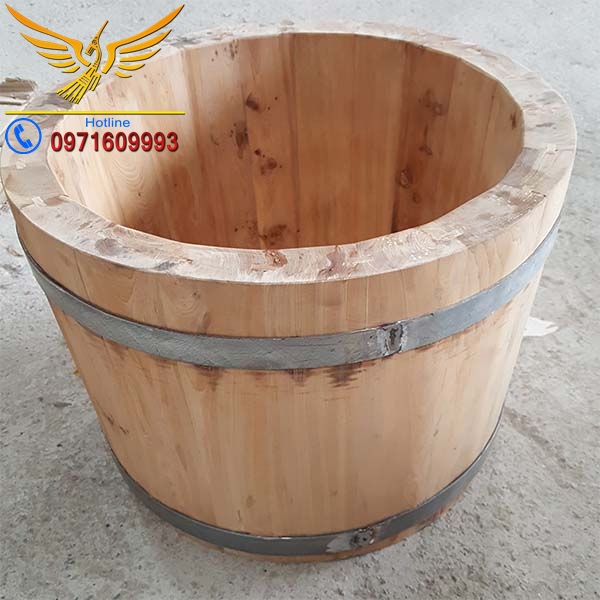 b&aacute;n chậu gỗ ng&acirc;m ch&acirc;n