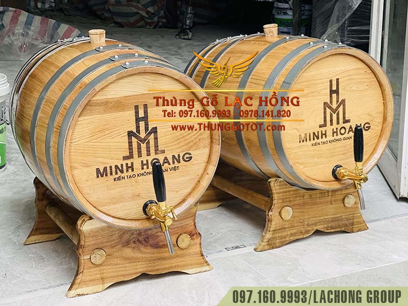 b&aacute;n th&ugrave;ng gỗ sồi