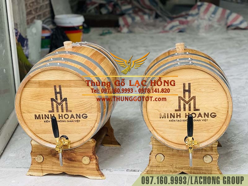 th&ugrave;ng gỗ sồi trắng