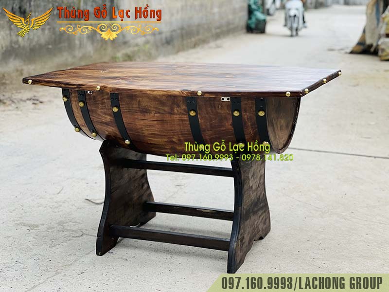 th&ugrave;ng gỗ sồi cũ