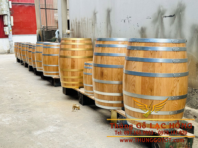 gi&aacute; tiền th&ugrave;ng gỗ sồi