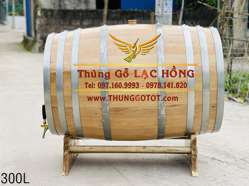 th&ugrave;ng gỗ sồi nga