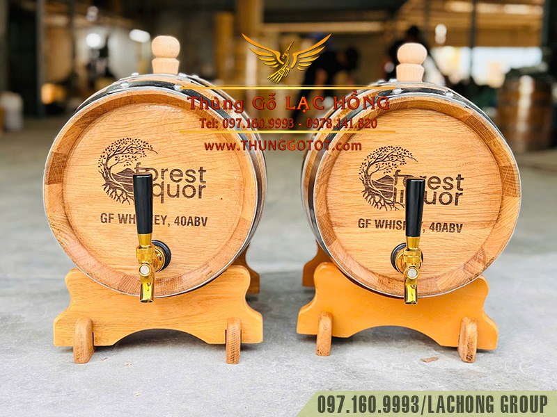 c&aacute;ch đ&oacute;ng th&ugrave;ng gỗ sồi