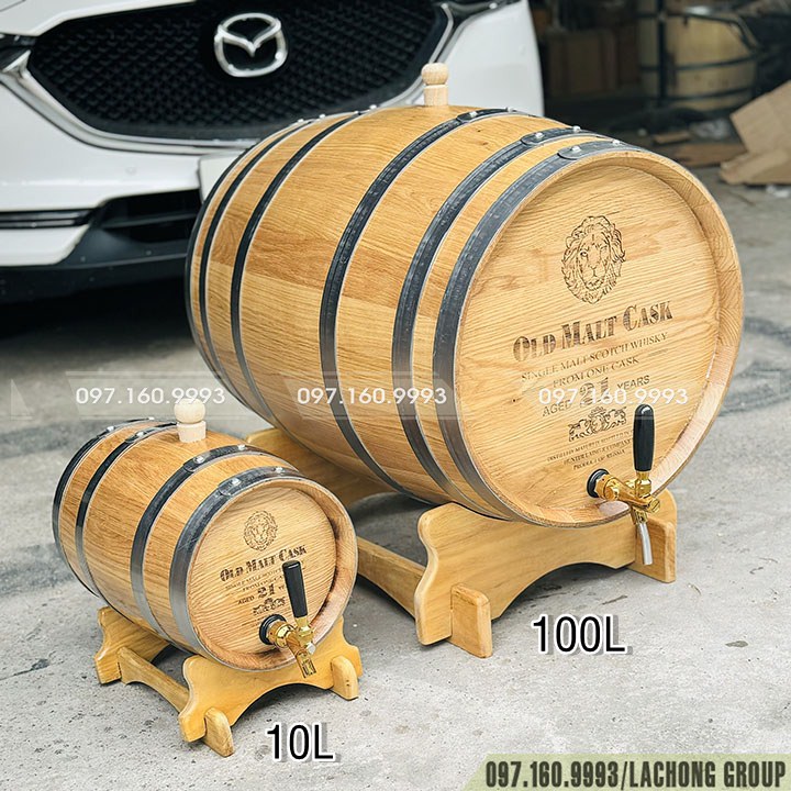 gi&aacute; th&ugrave;ng gỗ sồi
