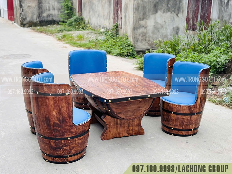 bom rượu l&agrave;m b&agrave;n ghế