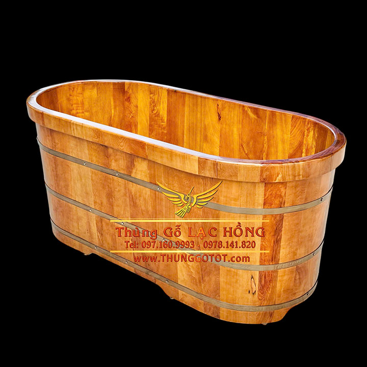bồn tắm gỗ pơ mu