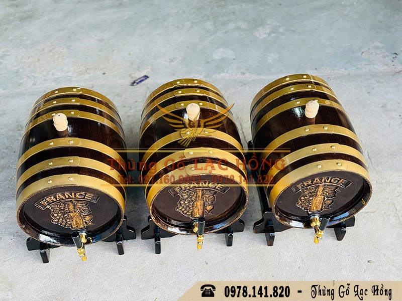 th&ugrave;ng gỗ sồi lạc hồng